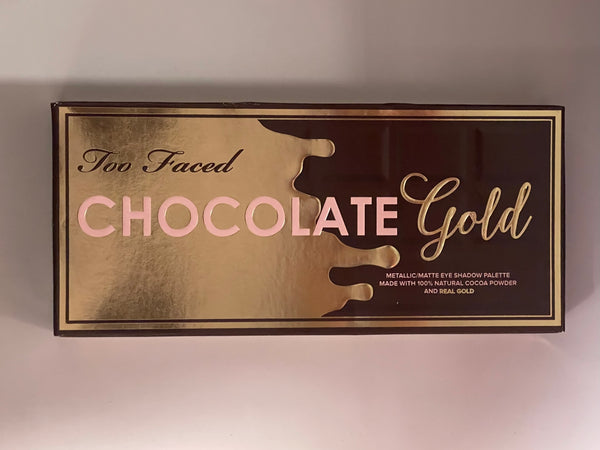 CHOCLATE GOLD METALLIC MATTE EYE SHADOW PALETTE