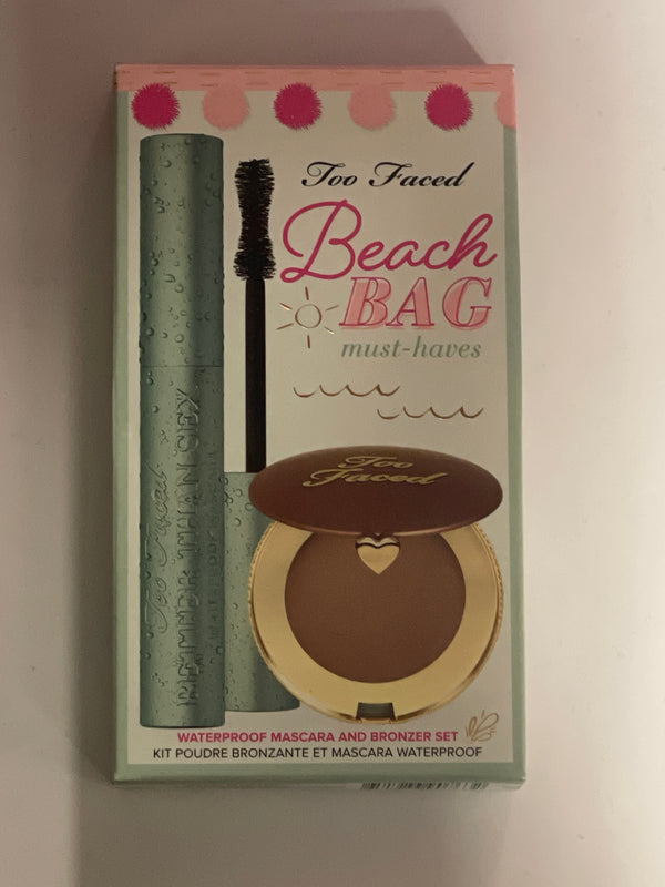 BEACH BAG MUST HAVES - WATERPROOF MASCARA & BRONZER SET