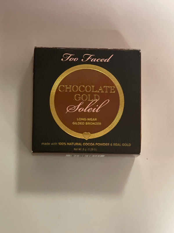 CHOCOLATE GOLD SOLEIL - LONG-WEAR GILDED BRONZER 8G - LUMINOUS